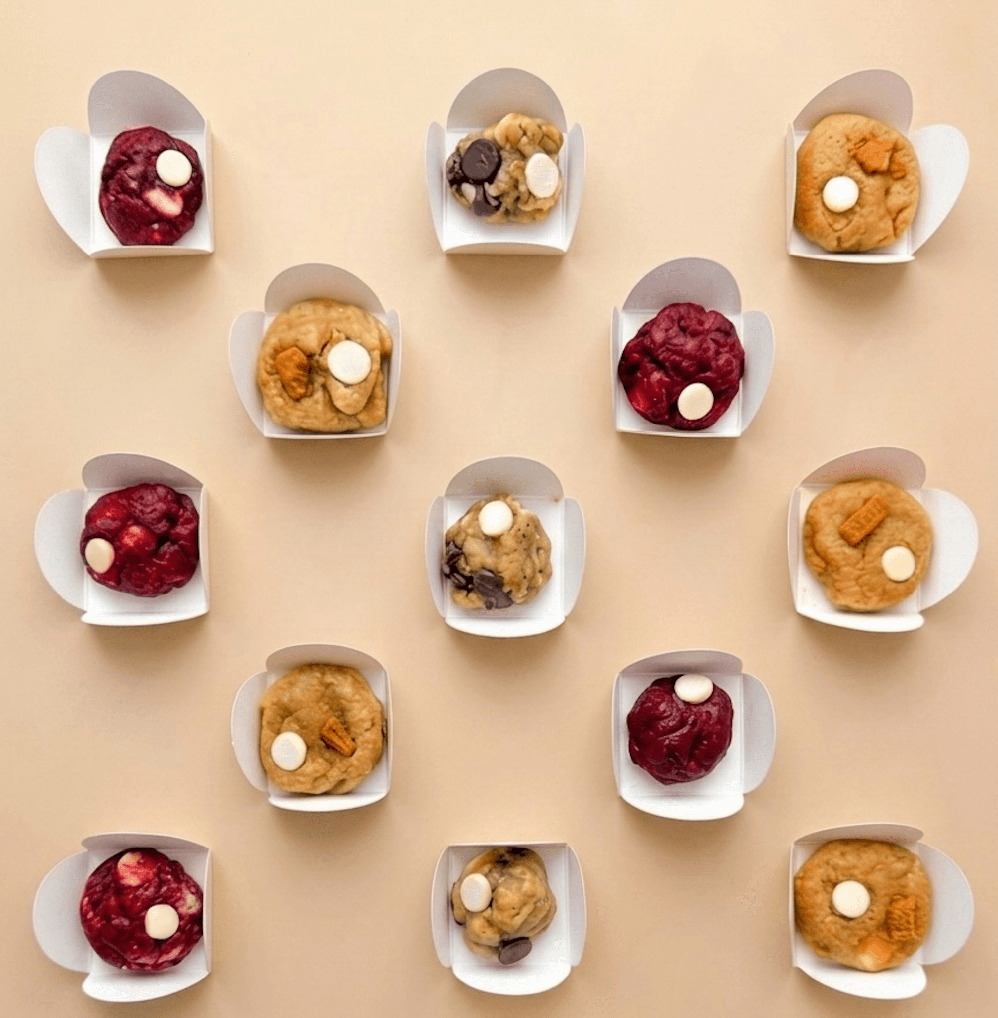 50 Mini Cookie Box
